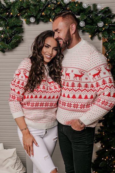 Blouse with frill mint