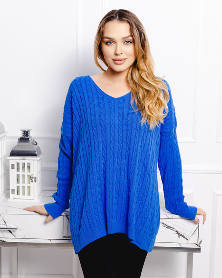 Cable Knit Sweater Iga 10109