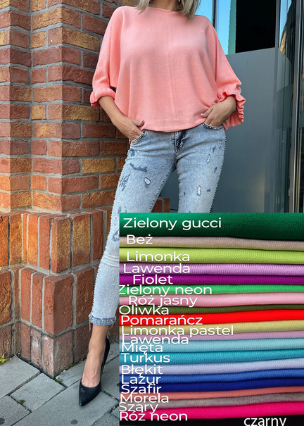 Women's flounce jumper Nola mint