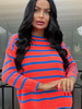 Striped sweater Diora 102523