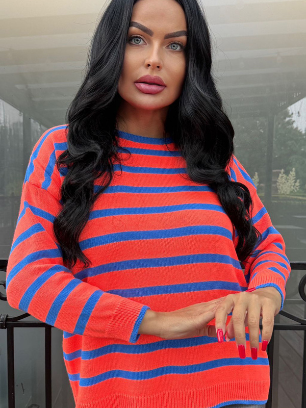 Striped sweater Diora 102523