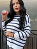 Striped sweater Diora 102523