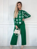 Trendy Patterned Sweater Luisa Green