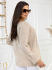 Women's lightweight heart-shaped sweater Omena beige