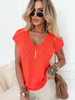 Sleeveless blouse Heidi peach