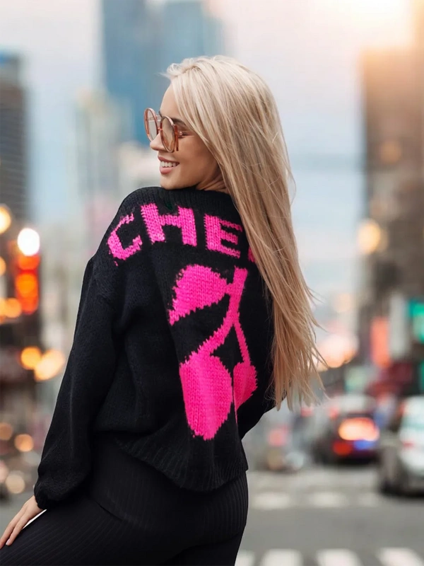 SWETER DAMSKI CHERRY 12428
