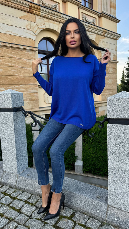 Loose sweater Amber sapphire