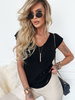 Sleeveless blouse Heidi black