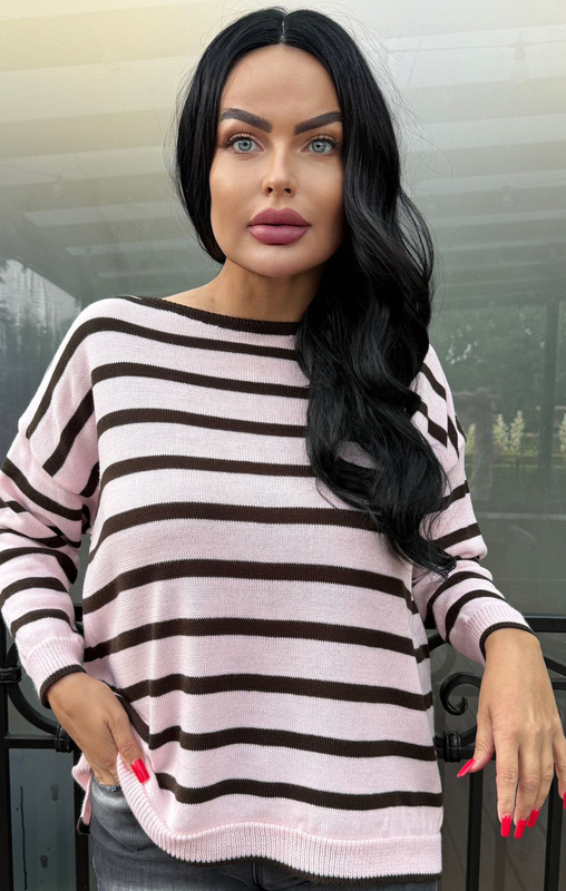 Striped sweater Diora 102523