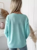 Loose sweater Amber mint