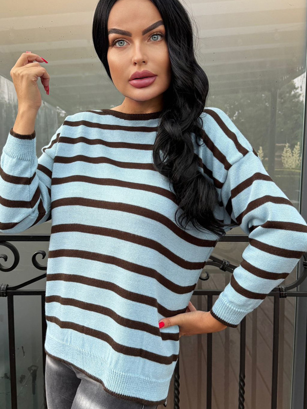 Striped sweater Diora 102523