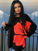 Women's sweater Hibiscus 52505
