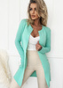 Women's Loko mint striped coat