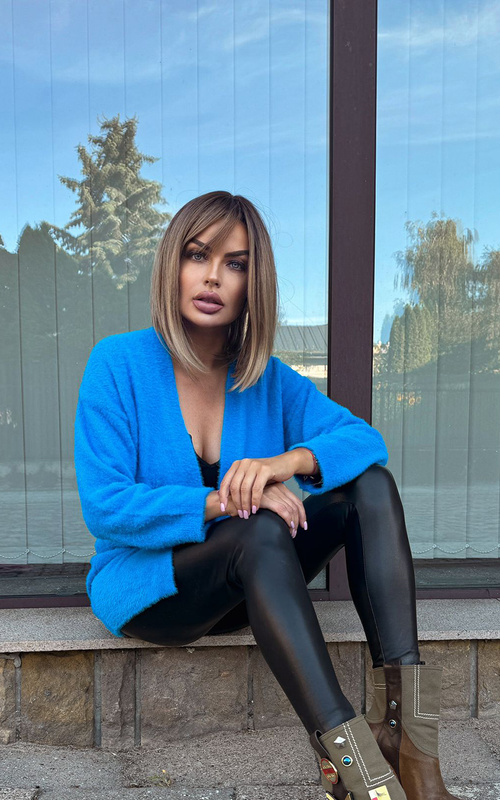 Miękki kardigan Papaja 10103