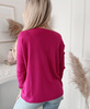 Loose sweater Amber fuchsia