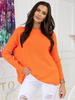 Luźny sweter Amber peach