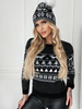 DAMSKI SWETER W ŚWIĄTECZNE WZORY
