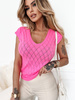 Sleeveless blouse Heidi pink