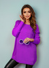 Loose sweater Amber purple
