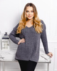 Sweter w Warkocze Iga 10109