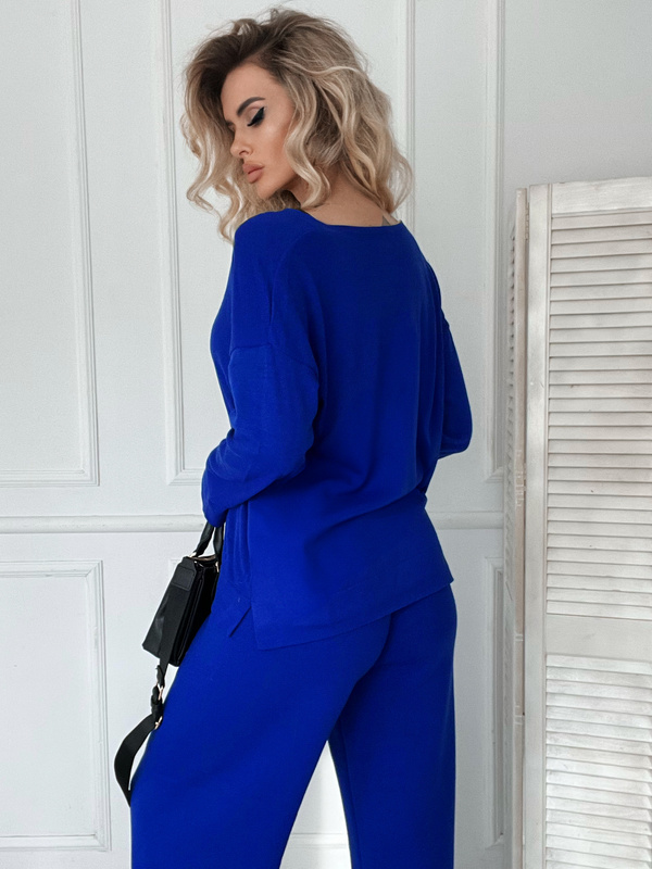 Damski Gładki Sweter Zana 82308