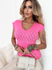 Sleeveless blouse Heidi pink