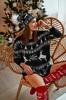 ŚWIĄTECZNY SWETER OVERSIZE DEER