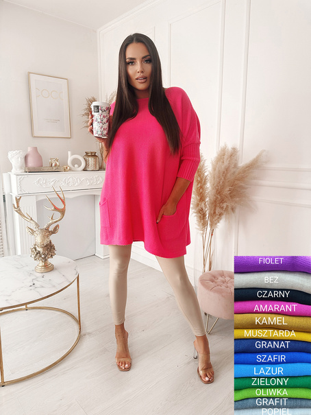 Stylowy Sweter Oversize na Każdy Dzień Keira 7689