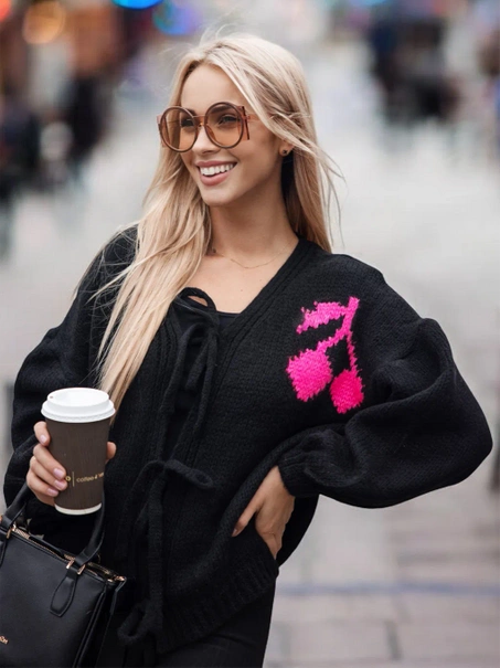 SWETER DAMSKI CHERRY 12428